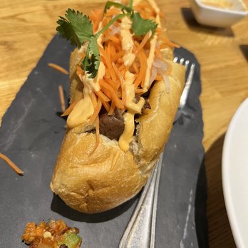 SEAK - Grilled Sesame Beef Banh Mi - Vietnamese Near Me - Edgewater, New Jersey