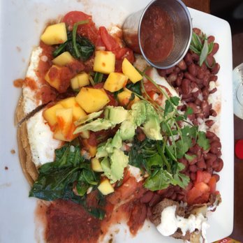 Naked Cafe - My delectable Huevos Rancheros meal - Breakfast & Brunch Near Me - Solana Beach, California Naked Cafe - My delectable Huevos Rancheros meal - Breakfast & Brunch Near Me - Solana Beach, California