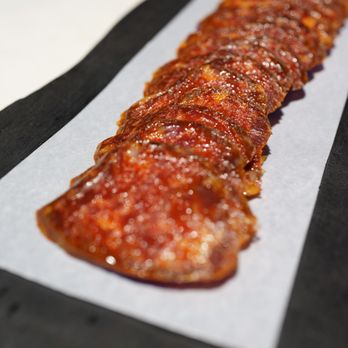 Asador Etxebarri - Secret menu- Special order house cured smoked chorizos - not part of the tasting menu.  Order them, best I've ever eaten. - Basque Near Me - Atxondo, BI