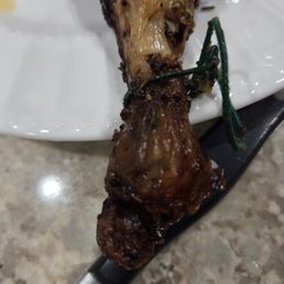 Burnt chicken