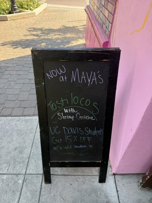 Menu photo 2 MAYA'S Authentic Mexican Food Davis, CA