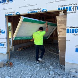 Elick Enterprises - Delivery of doors to a new build.