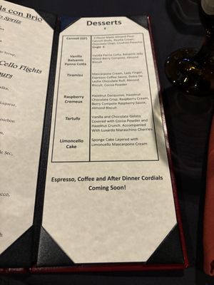 Menu photo 2 Tony's Trattoria Trenton, MI