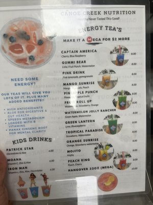 Menu photo 5 Canoe Creek Nutrition St. Cloud, FL Menu photo 5 Canoe Creek Nutrition St. Cloud, FL