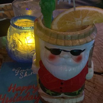 The Grass Skirt - Sippin Santa - Tiki Bars Near Me - San Diego, California The Grass Skirt - Sippin Santa - Tiki Bars Near Me - San Diego, California