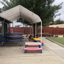 The Little Country Preschool - Seating for Preschool Outdoor Play Area