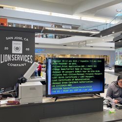 Lion Services Company - Kiosk location by Interiors Furniture & Diamonds Forever