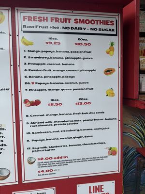 Menu photo 4 Aloha Juice Bar Hanalei, HI Menu photo 4 Aloha Juice Bar Hanalei, HI