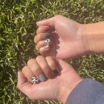Jane's Nail Art Studio - Custom gel art - cow design and various colors - Nail Salons Near Me - Tustin, California Jane's Nail Art Studio - Custom gel art - cow design and various colors - Nail Salons Near Me - Tustin, California