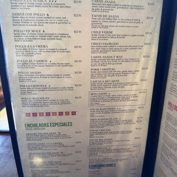 Las Tres Marias - Menu April 2026 - Mexican Near Me - Monroe, Washington