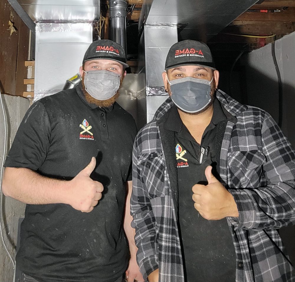 Slide of A-Game Plumbing and Heating