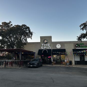 The Spin Vinyl & Coffee - Outside of the coffee shop. Plenty of seating on the outside. - Vinyl Records Near Me - San Antonio, Texas The Spin Vinyl & Coffee - Outside of the coffee shop. Plenty of seating on the outside. - Vinyl Records Near Me - San Antonio, Texas
