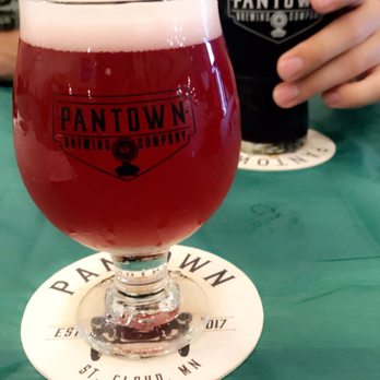 The Pantown Brewing Company - Strawberry Rhubarb Sour - Breweries Near Me - Saint Cloud, Minnesota