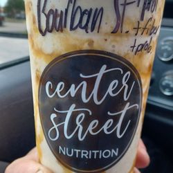 Center Street Nutrition - Bourbon Street Shake. So good