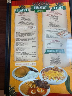 Menu photo 5 El Rodeo Mexican Grill Helotes, TX