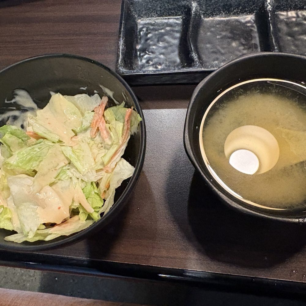 Togyu - salad and miso soup - Barbeque Near Me - Cranberry Township, Pennsylvania Togyu - salad and miso soup - Barbeque Near Me - Cranberry Township, Pennsylvania