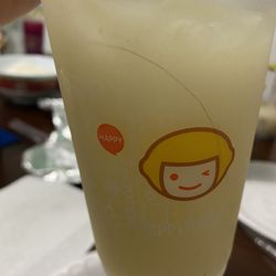Happy Lemon - Strand of hair inside my drink