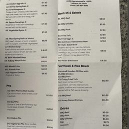 Menu Menu