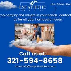 Empathetic Kare - Information on our services and the contact information.