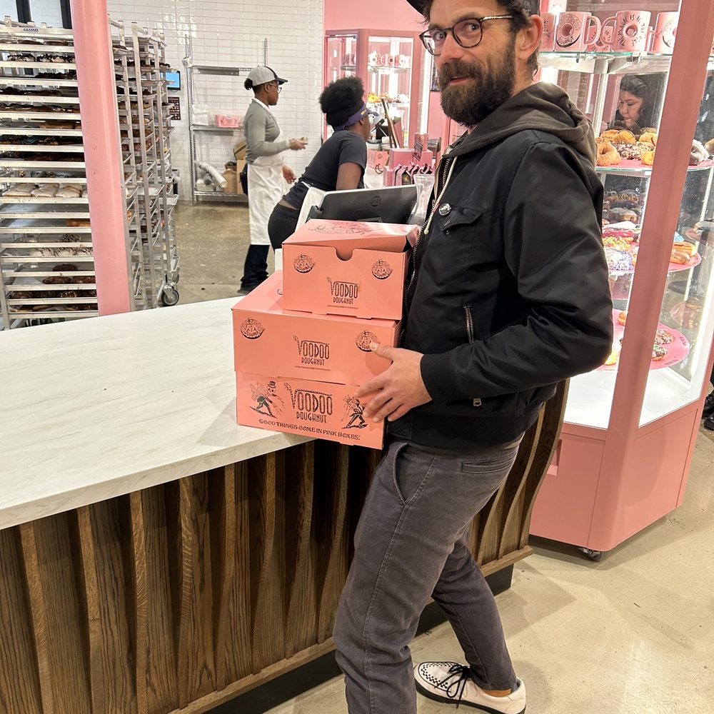 Voodoo Doughnut - we are ready to hit the streets and eat these outside at midnight - Donuts Near Me - Chicago, Illinois Voodoo Doughnut - we are ready to hit the streets and eat these outside at midnight - Donuts Near Me - Chicago, Illinois