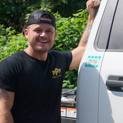 Triple P Disposal - Joe Cene. The guy who owns Triple P Disposal in Sarver.