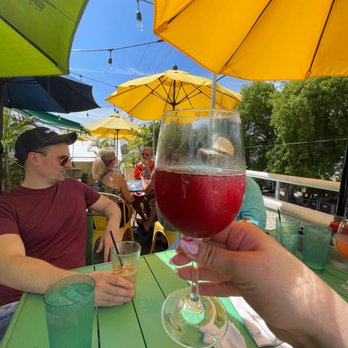 Banana Cafe - Blackberry mimosa - French Near Me - Key West, Florida Banana Cafe - Blackberry mimosa - French Near Me - Key West, Florida
