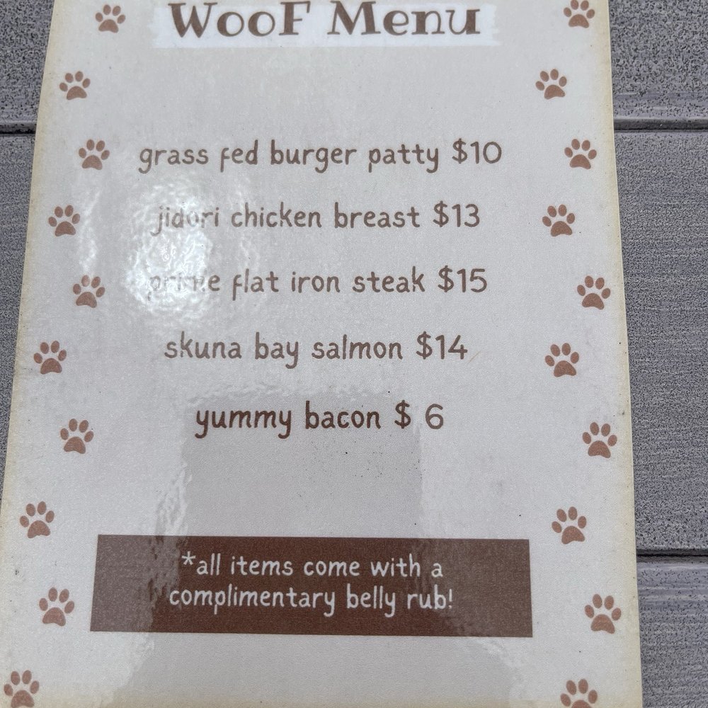 The Hook & Plow - Redondo - Woof menu for your fur babies! - New American Near Me - Redondo Beach, California The Hook & Plow - Redondo - Woof menu for your fur babies! - New American Near Me - Redondo Beach, California