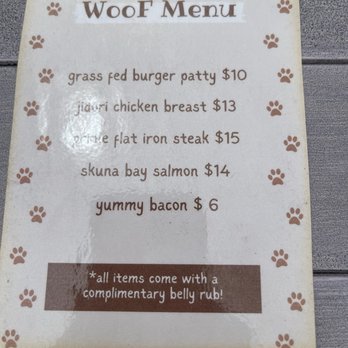 The Hook & Plow - Redondo - Woof menu for your fur babies! - New American Near Me - Redondo Beach, California The Hook & Plow - Redondo - Woof menu for your fur babies! - New American Near Me - Redondo Beach, California