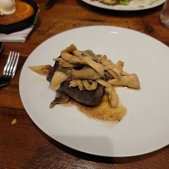 The Appalachian - Elk loin with added mushrooms - Steakhouses Near Me - Sevierville, Tennessee The Appalachian - Elk loin with added mushrooms - Steakhouses Near Me - Sevierville, Tennessee
