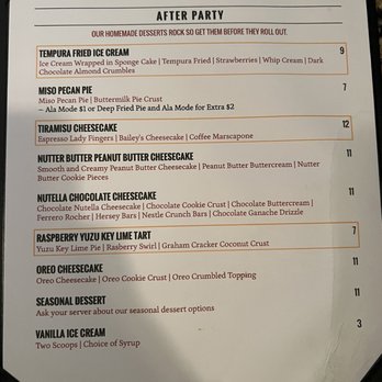 Rock & Rolls Sushi Lounge - Desert Menu - Sushi Bars Near Me - Corpus Christi, Texas Rock & Rolls Sushi Lounge - Desert Menu - Sushi Bars Near Me - Corpus Christi, Texas