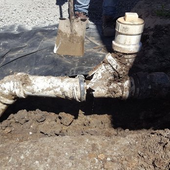 Blossom Valley Plumbing - Results of having a high sewage drain pipe, pavers team accidentally broke it. Too high to accommodate new pavers. - Plumbing Near Me - San Jose, California Blossom Valley Plumbing - Results of having a high sewage drain pipe, pavers team accidentally broke it. Too high to accommodate new pavers. - Plumbing Near Me - San Jose, California