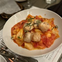 Pomodori - Scallop Pappardelle