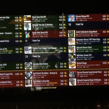 Craft House Prague - Menu of the day - Beer Bar Near Me - Prague, Puerto Rico