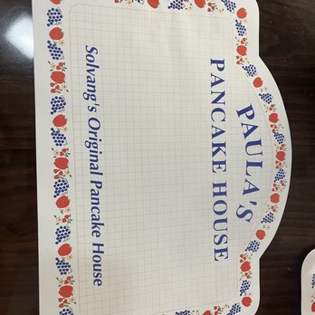 Paula's Pancake House - Food mat - Breakfast & Brunch Near Me - Solvang, California Paula's Pancake House - Food mat - Breakfast & Brunch Near Me - Solvang, California