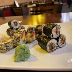 Asahi Sushi - Mushroom Roll and Tropical Roll