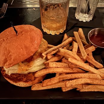 The Whiskey House - Cheeseburger and fries. - Whiskey Bars Near Me - San Diego, California The Whiskey House - Cheeseburger and fries. - Whiskey Bars Near Me - San Diego, California