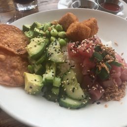 Ahi Tuna Poke Rice Bowl