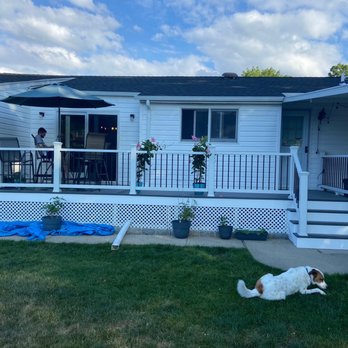 Neat and Complete Decking - After - Carpenters Near Me Neat and Complete Decking - After - Carpenters Near Me
