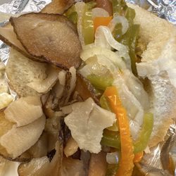 Lee's Farmers Market - Italian hot dog (YUM)