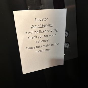 Hotel Stratford - Elevator didn't work for three days in a row. - Hotels Near Me - San Francisco, California