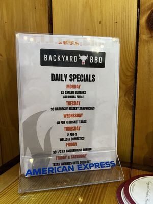 Menu photo 2 Backyard BBQ Cedar Rapids, IA Menu photo 2 Backyard BBQ Cedar Rapids, IA