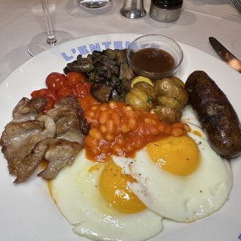 L'Entente - Full English breakfast - British Near Me - Paris, 75