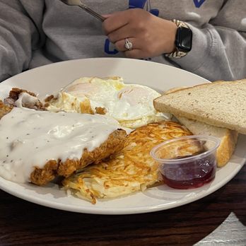 Lula B's Breakfast Brunch and Bar - Country Fried Steak and "toast" - Breakfast & Brunch Near Me - Omaha, Nebraska Lula B's Breakfast Brunch and Bar - Country Fried Steak and "toast" - Breakfast & Brunch Near Me - Omaha, Nebraska