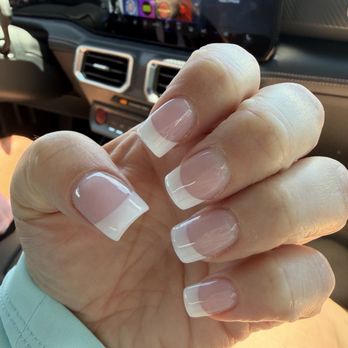 David's Happy Nails & Spa - Acrylic French white tip - Nail Salons Near Me - Lahaina, Hawaii David's Happy Nails & Spa - Acrylic French white tip - Nail Salons Near Me - Lahaina, Hawaii