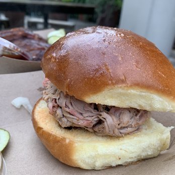Pig In a Pickle - Pulled Pork Sandwich - Barbeque Near Me - Corte Madera, California Pig In a Pickle - Pulled Pork Sandwich - Barbeque Near Me - Corte Madera, California