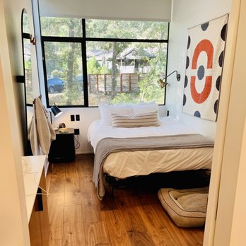 AutoCamp Yosemite - Inside the accessible suite. Super spacious! - Hotels Near Me - Midpines, California AutoCamp Yosemite - Inside the accessible suite. Super spacious! - Hotels Near Me - Midpines, California