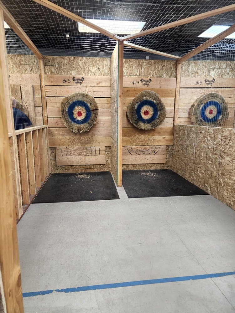 Barbarian Axe Throwing Logo