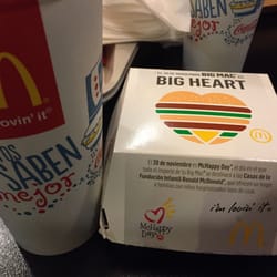 McDonald's - BIG HEART... Todo el dinero del BIG Mac destinado a las Casas de la Fundación Infantil Ronald Mc Donald