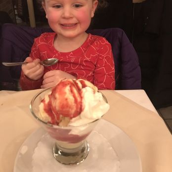 Caffe Itri - Vanilla Ice Cream with Strawberry Sauce - Italian Near Me - Cranston, Rhode Island Caffe Itri - Vanilla Ice Cream with Strawberry Sauce - Italian Near Me - Cranston, Rhode Island