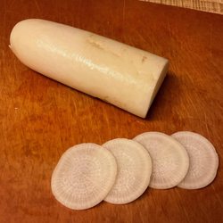 Langley Farm Market - .. lo bok (Chinese white radish) - delicate radish taste.